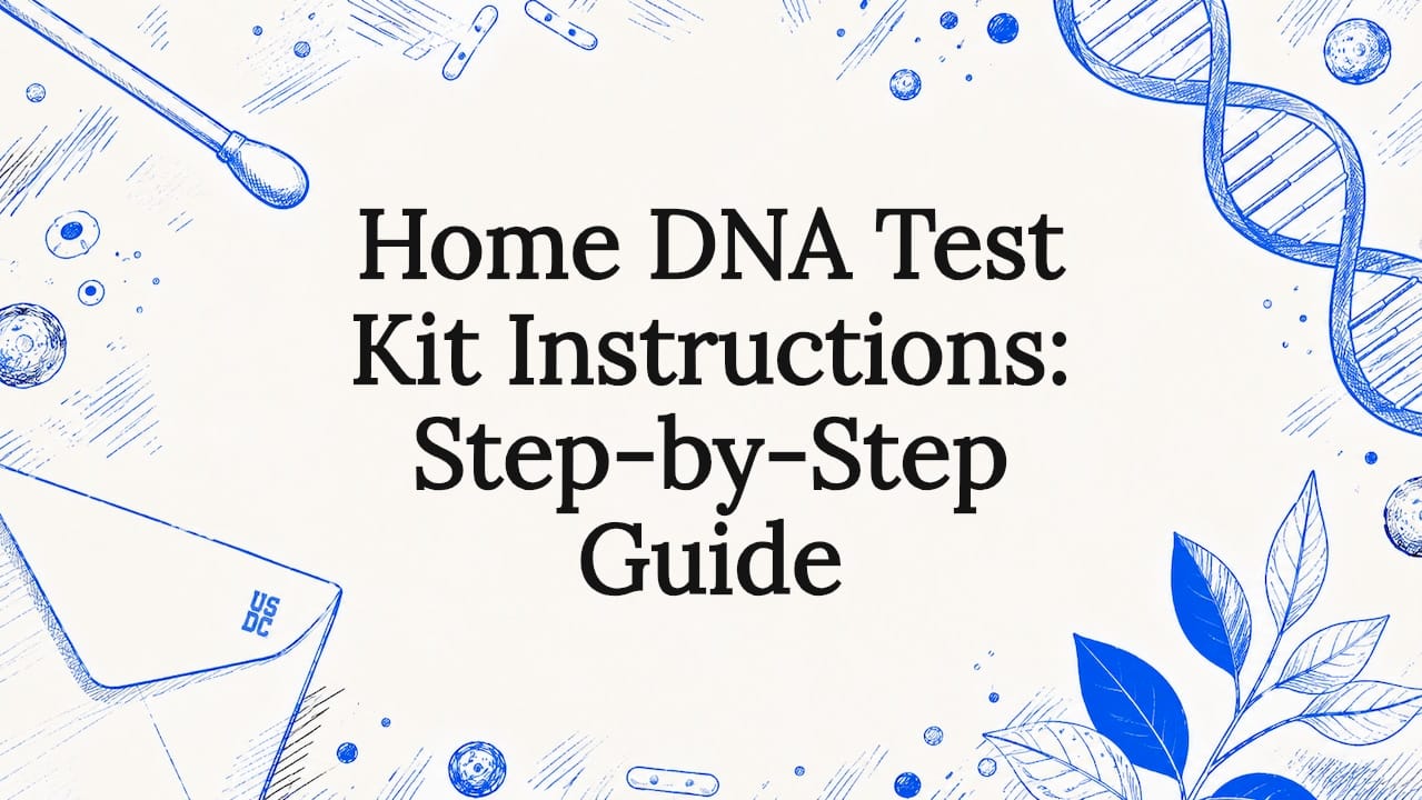 Home DNA Test Kit Instructions: Step-by-Step Guide