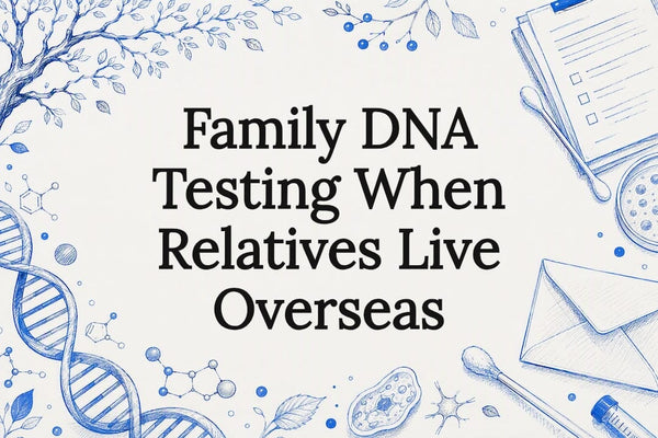 Family DNA Testing When Relatives Live Overseas