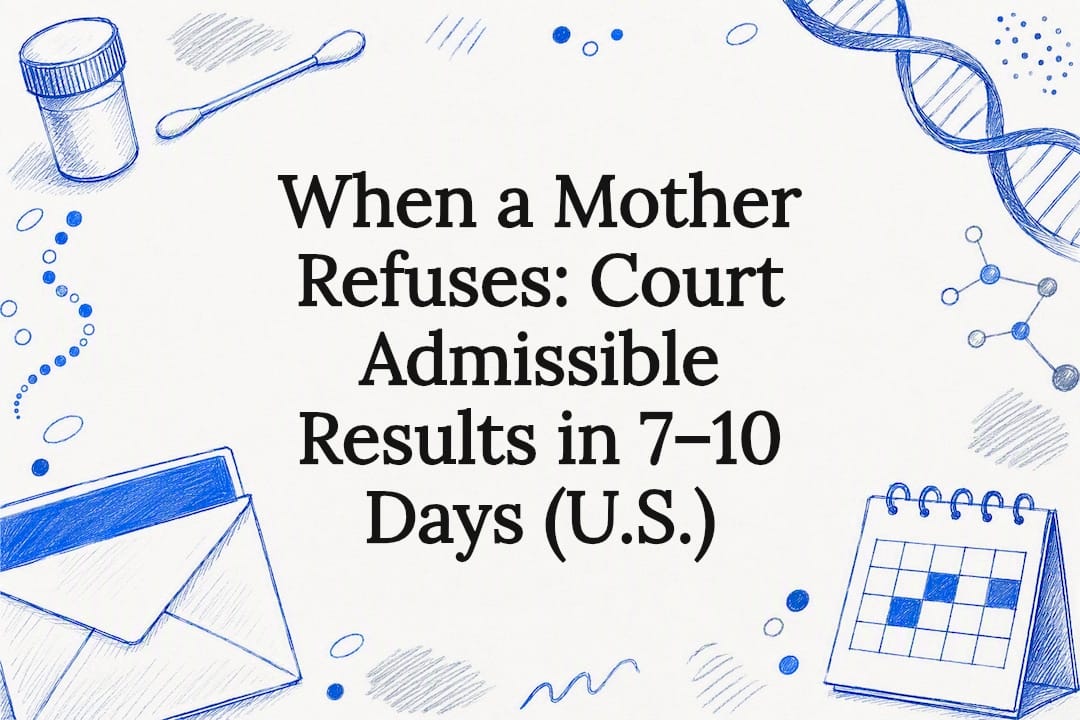 DNA testing refusal article title card