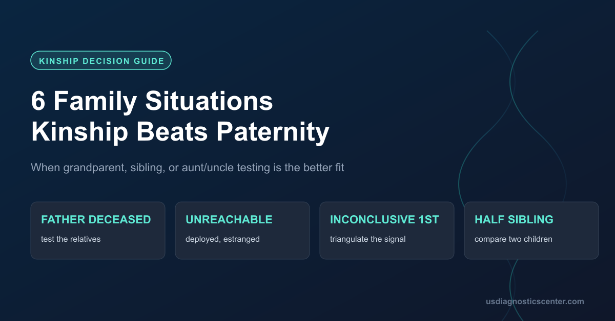 6 Family Situations Where a Kinship Test Beats a Paternity Test