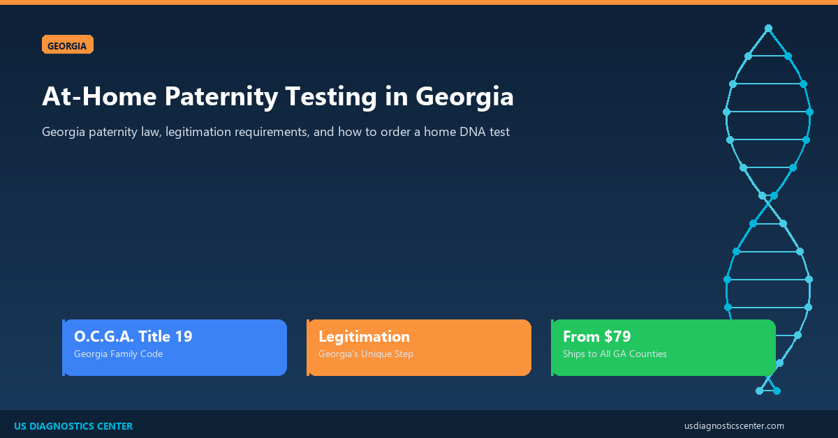 At-Home Paternity Testing in Georgia