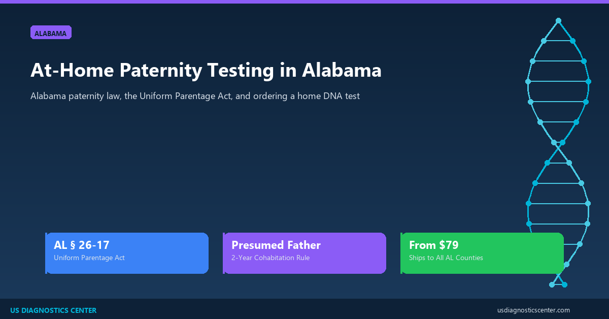At-Home Paternity Testing in Alabama: How the Uniform Parentage Act Protects Presumed Fathers