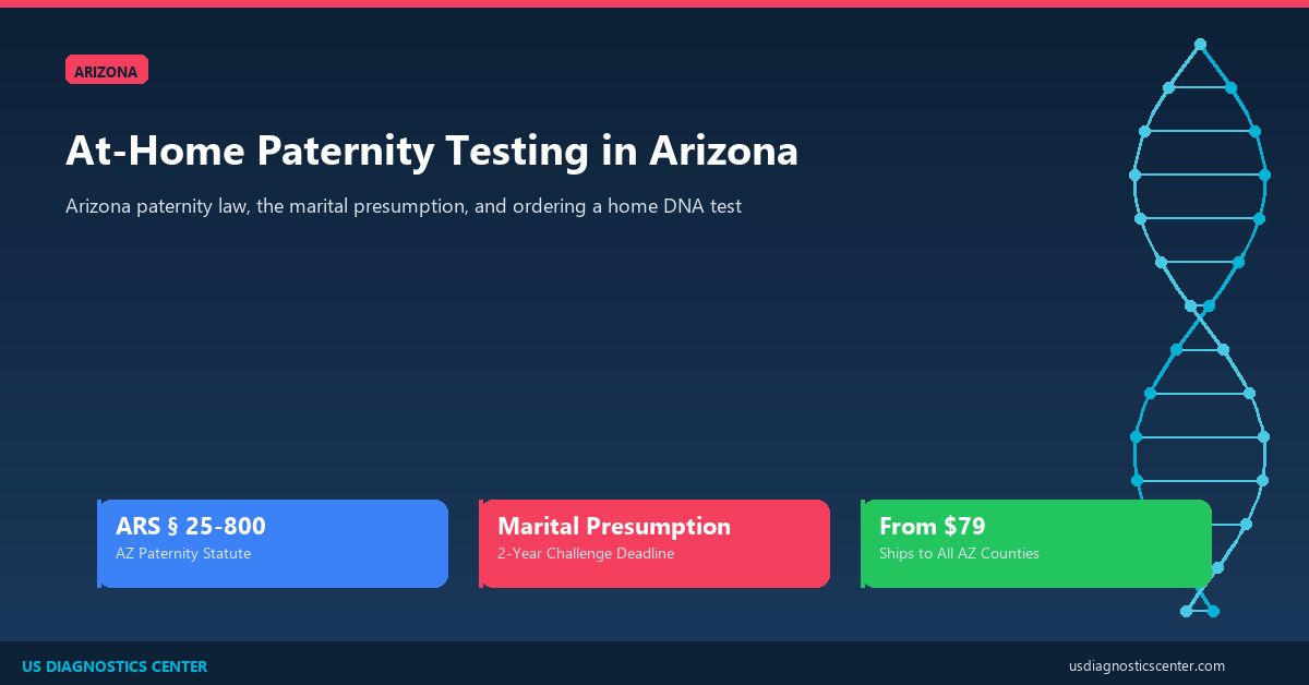 At-Home Paternity Testing in Arizona: Laws, Presumption of Paternity, and Your Options