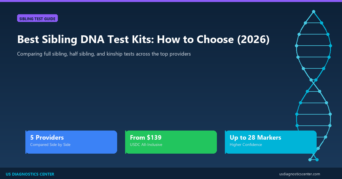 Best Sibling DNA Test Kits comparison guide