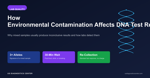 How Environmental Contamination Affects DNA Test Results and How Labs Detect It