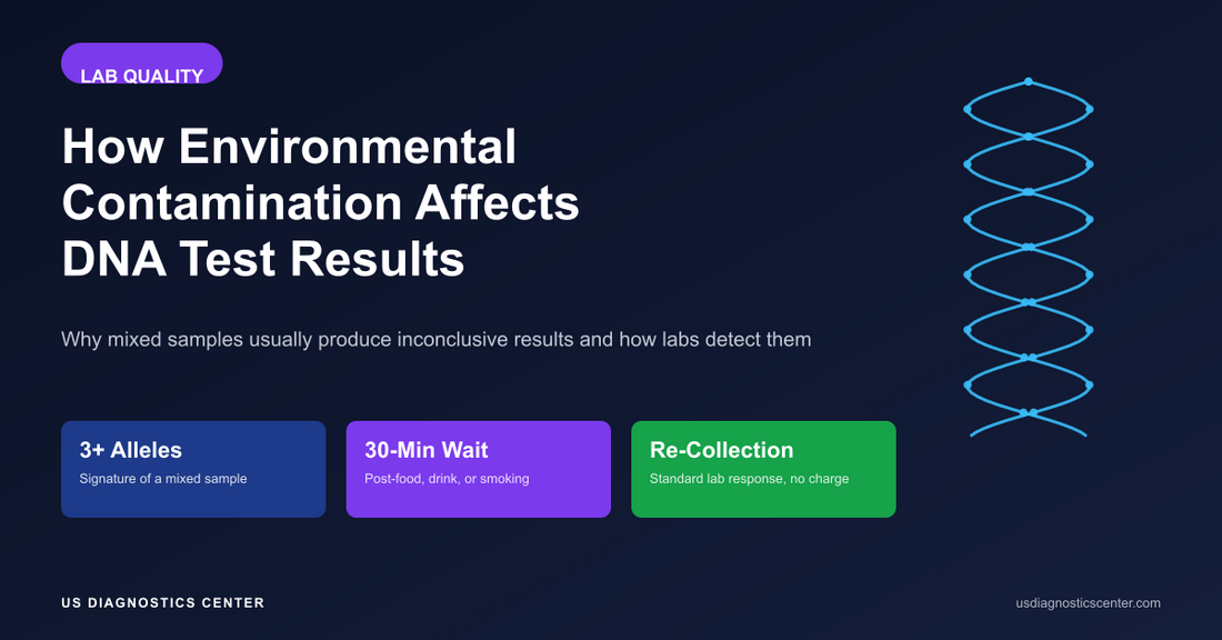 How Environmental Contamination Affects DNA Test Results and How Labs Detect It