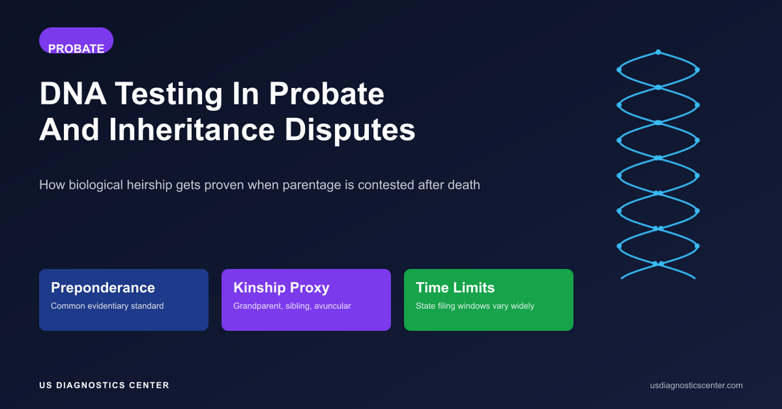 DNA Testing in Probate and Inheritance Disputes: How Biological Claims Get Proven