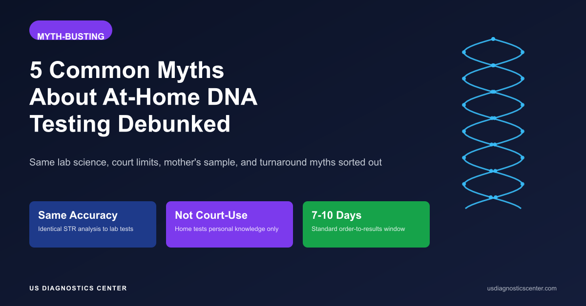 5 Common Myths About At-Home DNA Testing (Debunked)