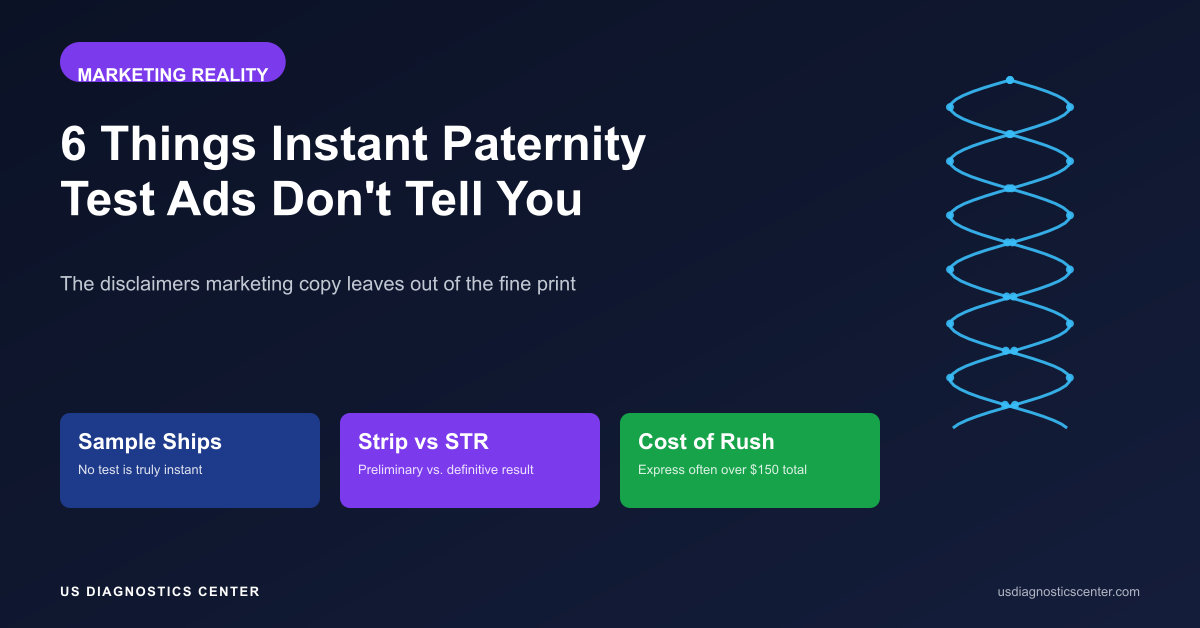 6 Things "Instant Paternity Test" Ads Don't Tell You