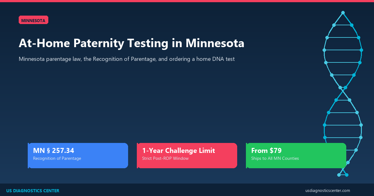 At-Home Paternity Testing in Minnesota