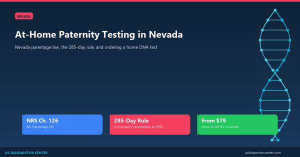 At-Home Paternity Testing in Nevada: The 285-Day Rule, Conclusive DNA Presumptions, and Filing Until Age 21
