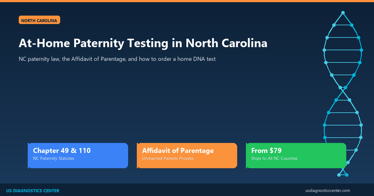 At-Home Paternity Testing in North Carolina: Laws, Process, and Your Options