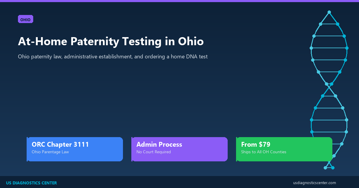 At-Home Paternity Testing in Ohio: Laws, Process, and What You Need to Know