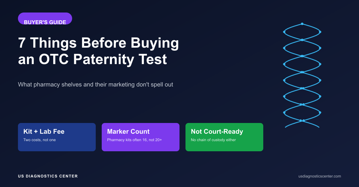 7 Things to Know Before Buying an Over-the-Counter Paternity Test at a Pharmacy