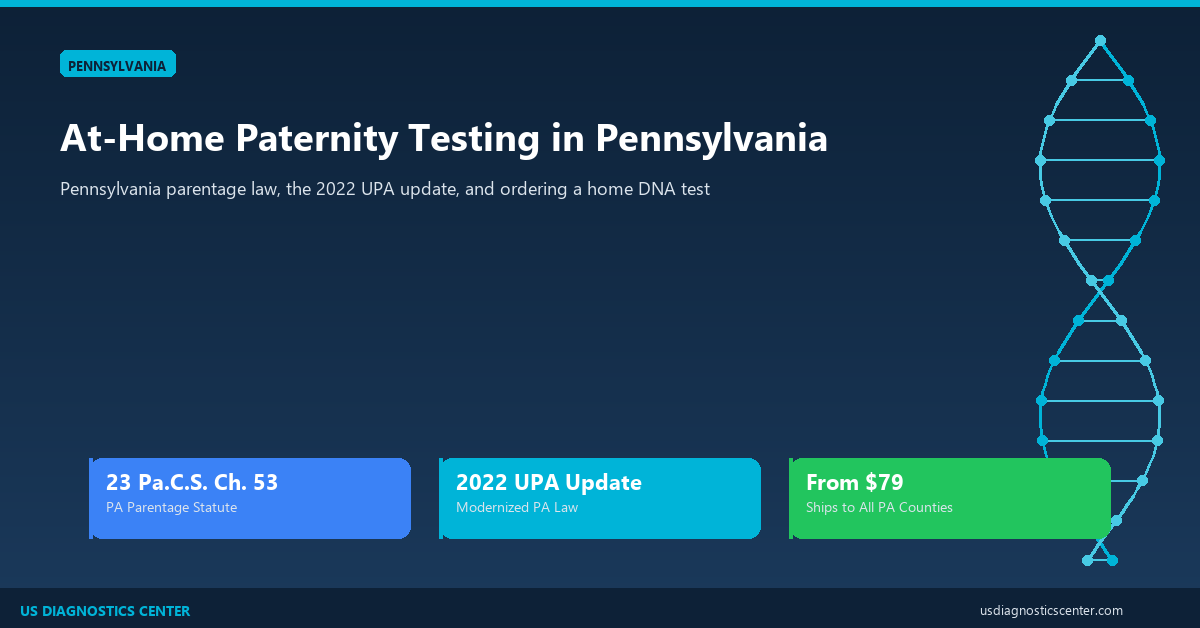 At-Home Paternity Testing in Pennsylvania: Laws, Process, and Your Options