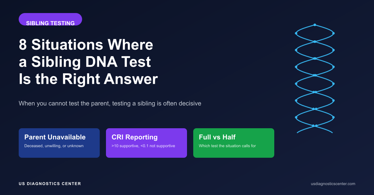 8 Situations Where a Sibling DNA Test Is the Right Answer