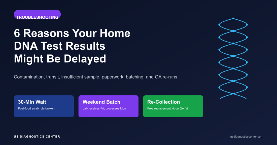 6 Reasons Your Home DNA Test Results Might Be Delayed
