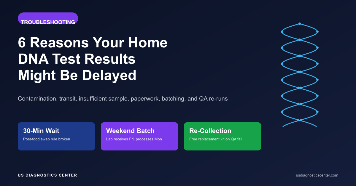 6 Reasons Your Home DNA Test Results Might Be Delayed