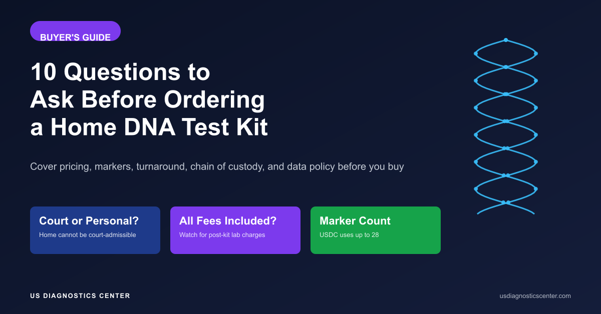 10 Questions to Ask Before Ordering a Home DNA Test Kit