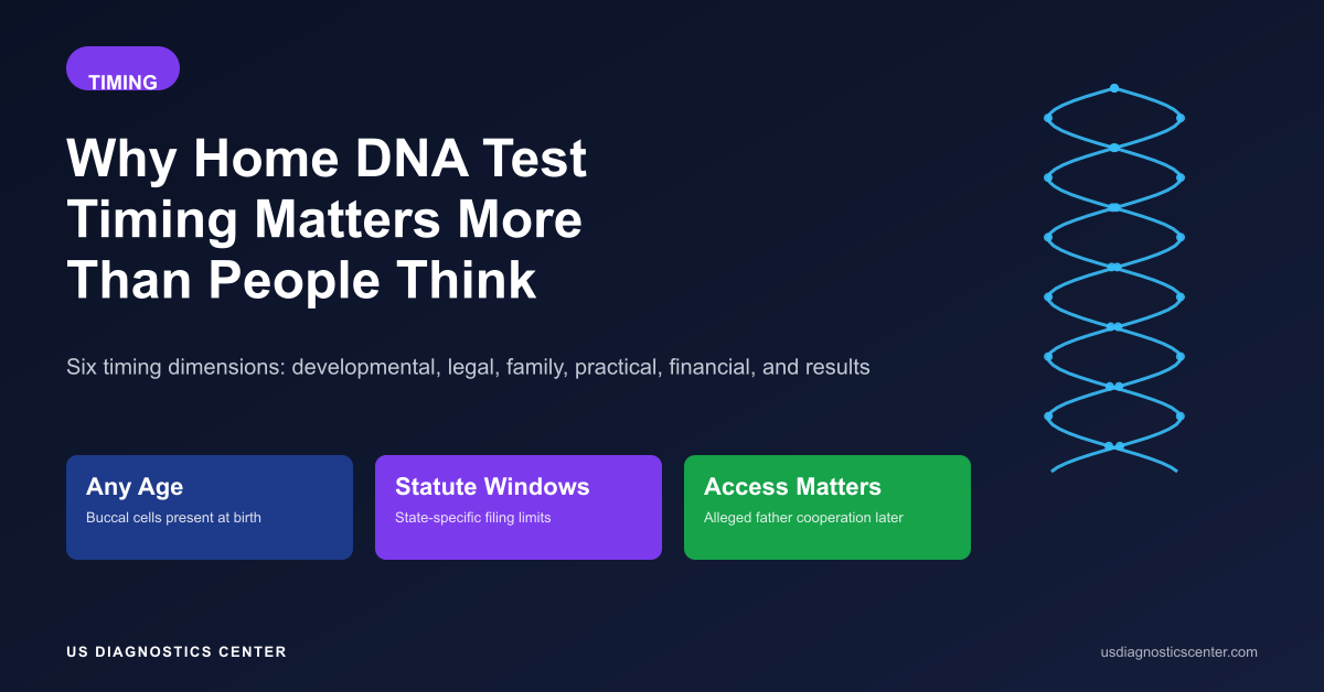 Why Home DNA Test Timing Matters More Than People Think