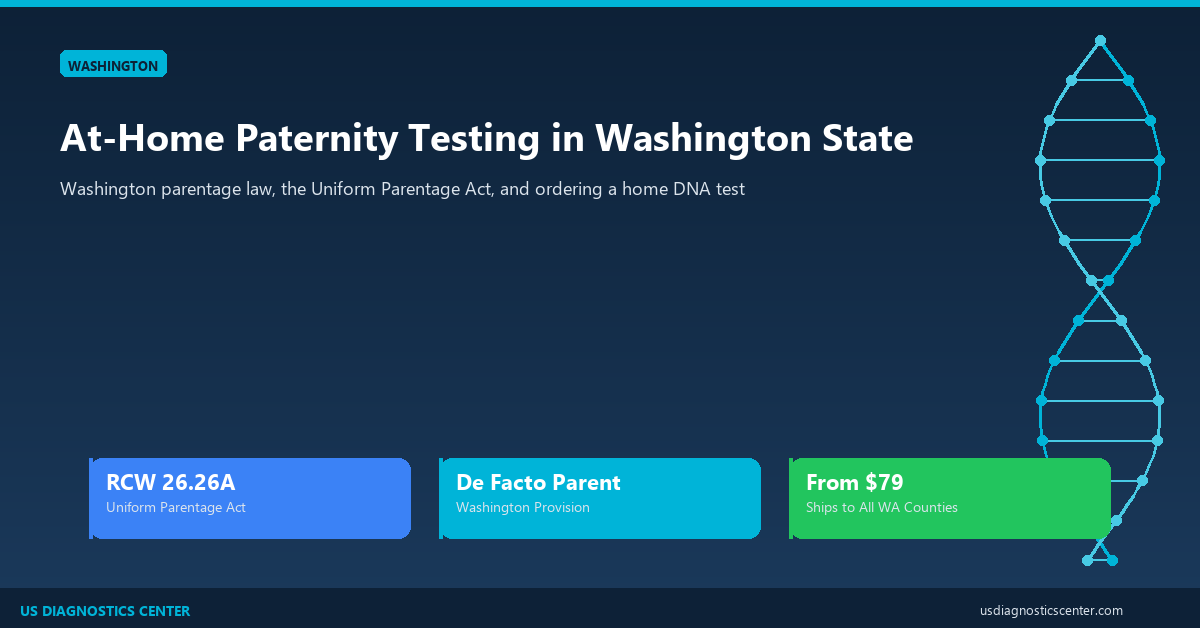 At-Home Paternity Testing in Washington State: Laws, the Uniform Parentage Act, and Your Options