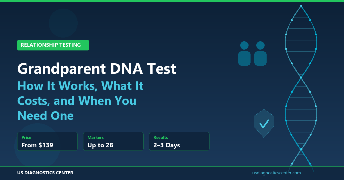 Grandparent DNA test - how it works, cost, accuracy, and when you need one