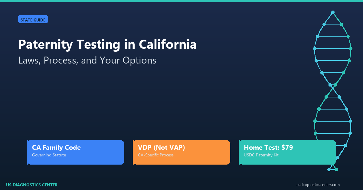 At-Home Paternity Testing in California