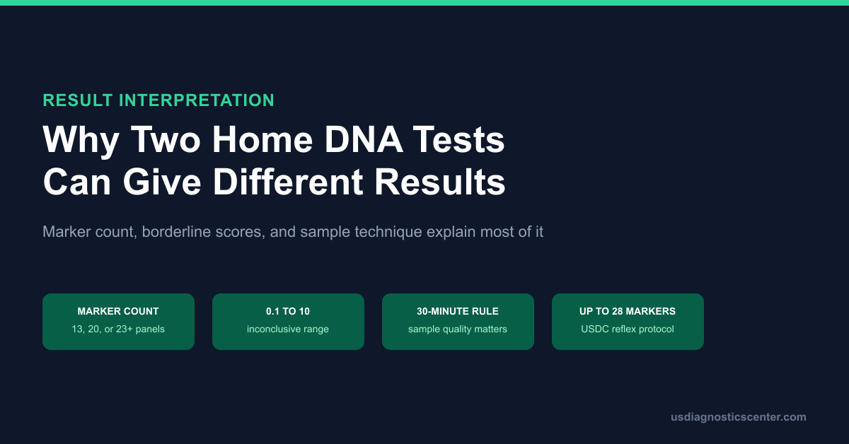 Why Two Home DNA Tests Can Give Different Results (And What to Do About It)